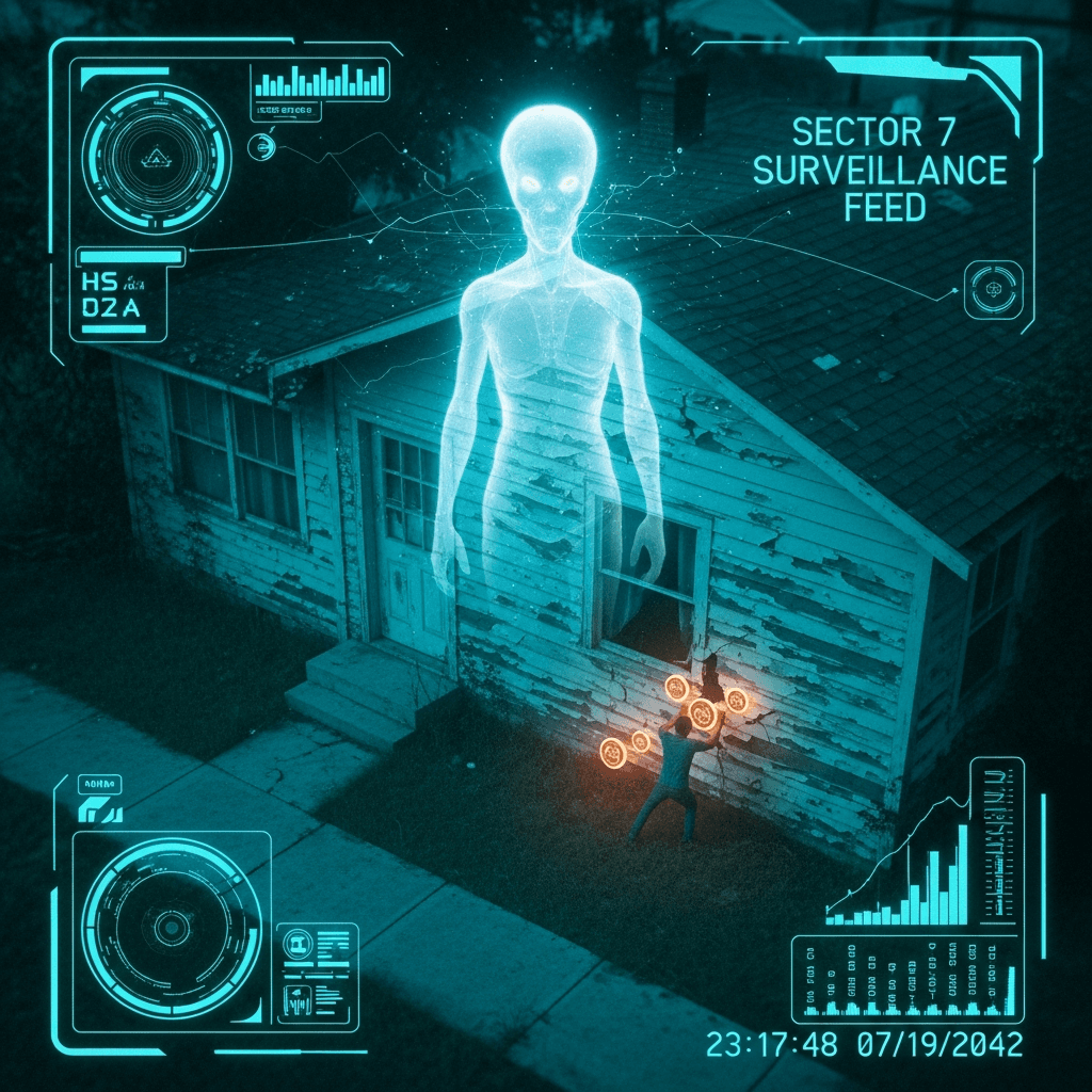 Bipedal Resident Sacrifices Future Survival Tokens to Patch Decaying Carbon-Shelter