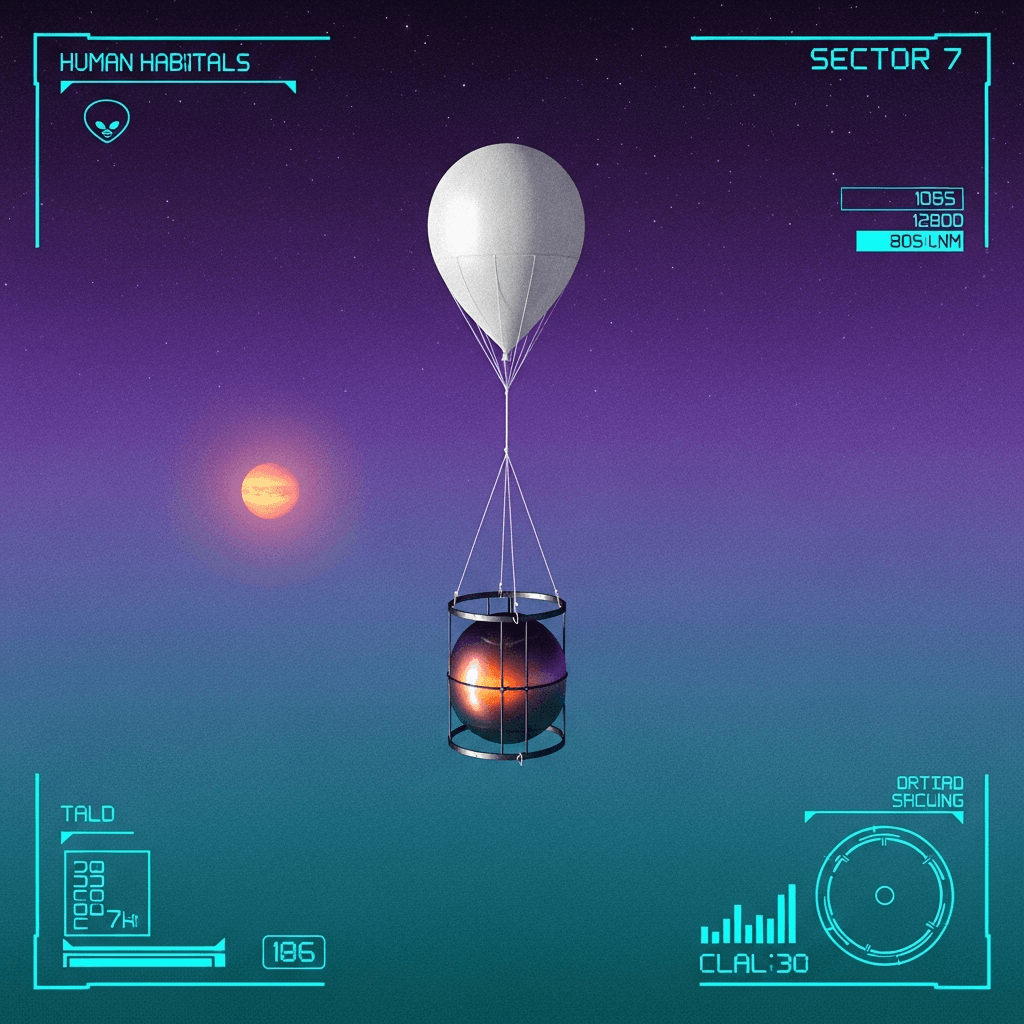 Bipeds Launch Buoyant Bag to Spy on Local Real Estate