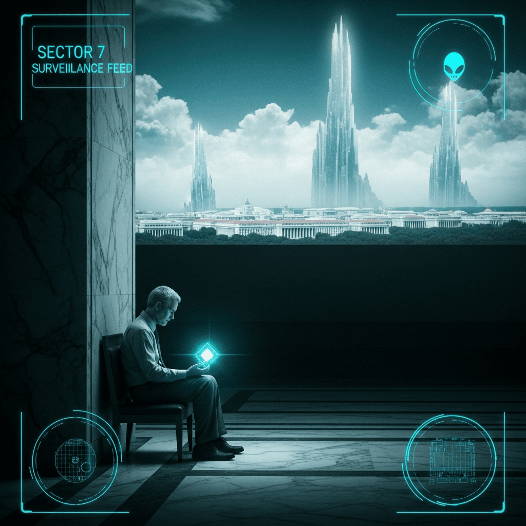 Bureaucratic Drone Hoards Minimum Survival Credits in Imperial Capital