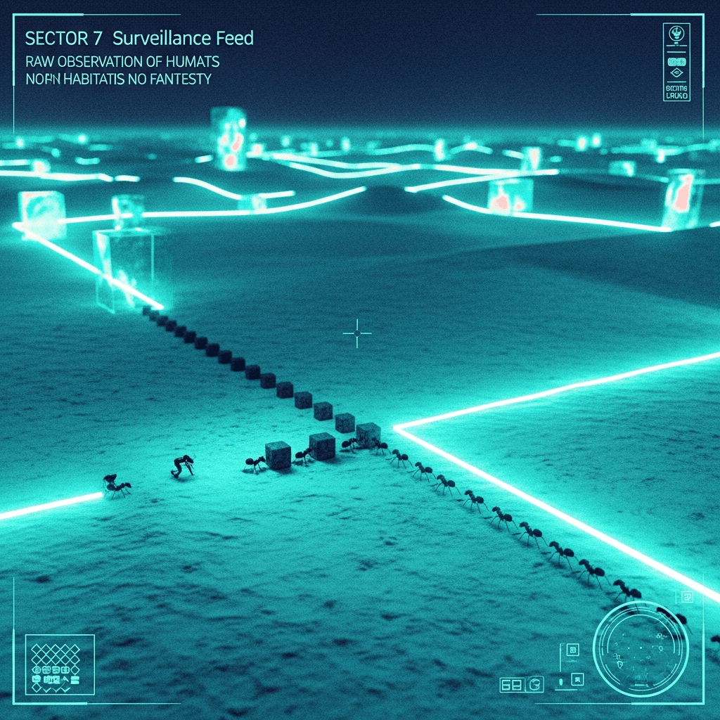 Geopolitical Border-Doodles: Sector 7 Tribes Dispute a Specific Sand Patch