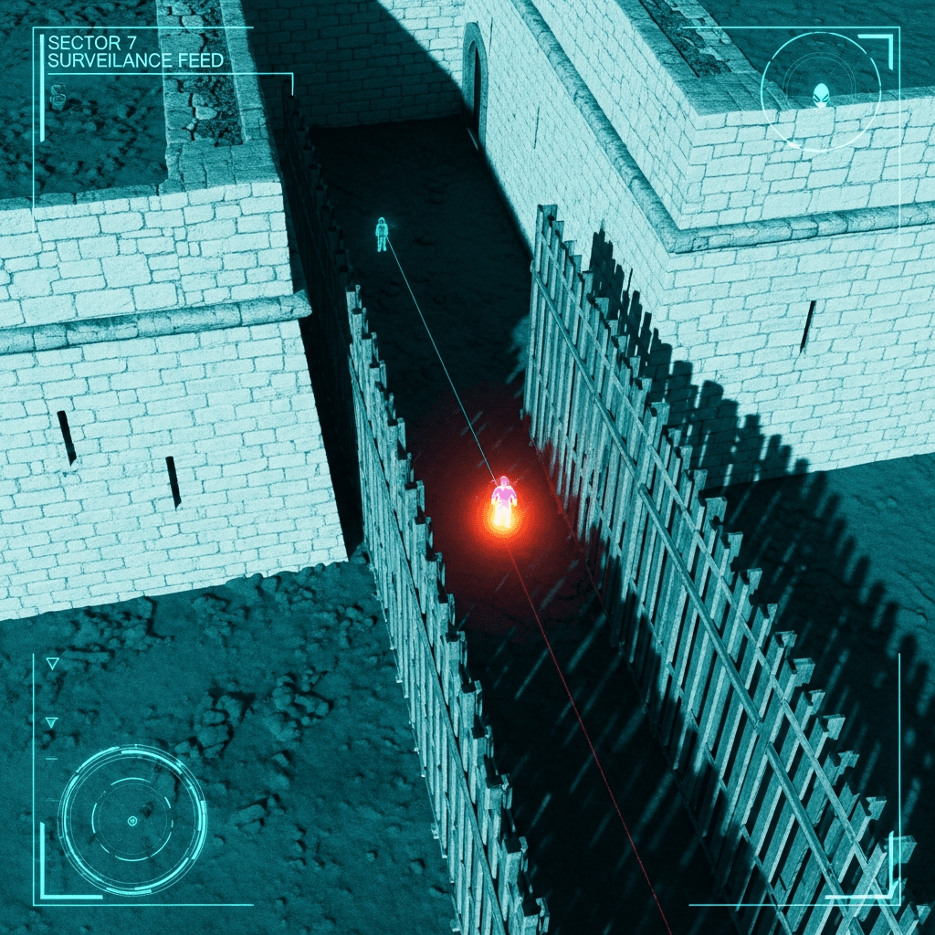 Larval Infiltrator Penetrates Defenses of Alpha Tribe's Command Fort