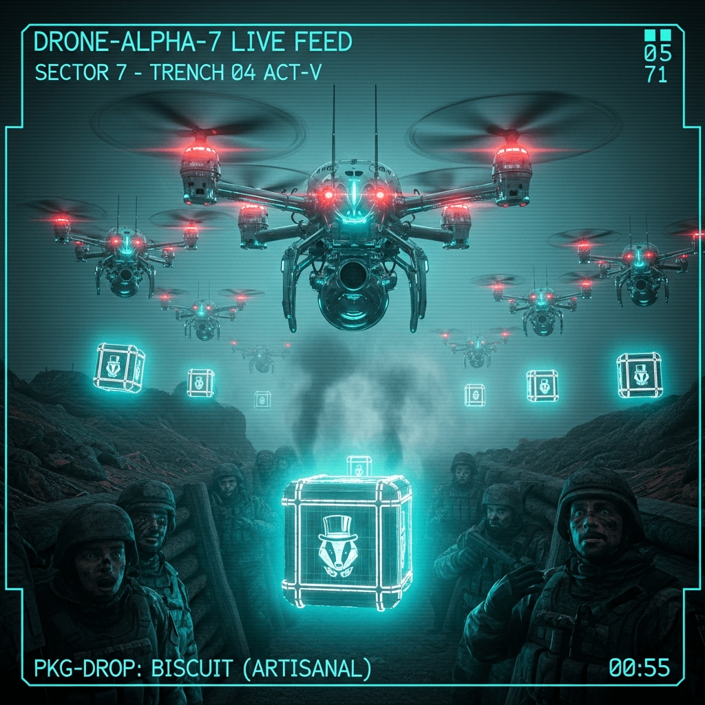 Lethal Sky-Birds Pivot to Flour-Based Morale Manipulation