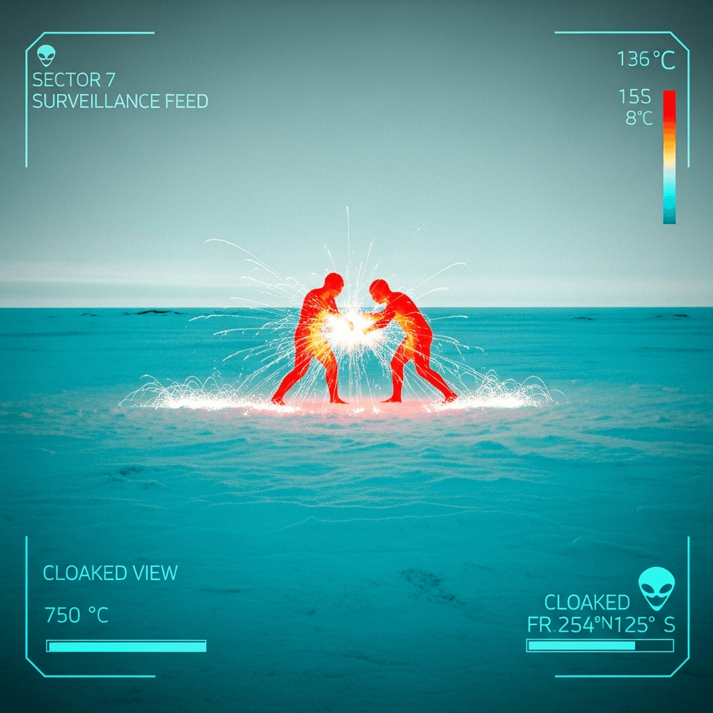 Low-Temperature Friction Skirmish: The Frozen Orb Ritual