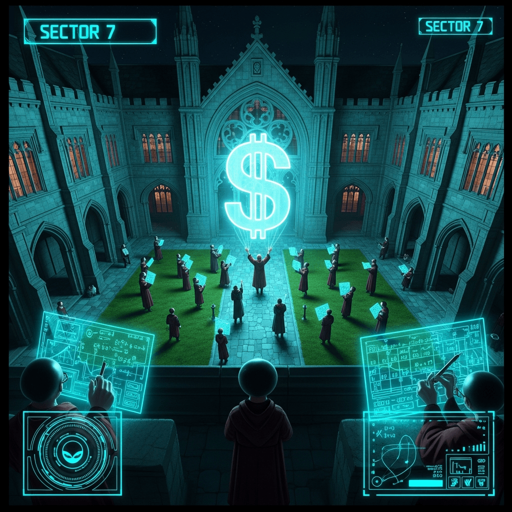 Primitive Math-Cultists Launch New Degree in Imaginary Wealth Prediction