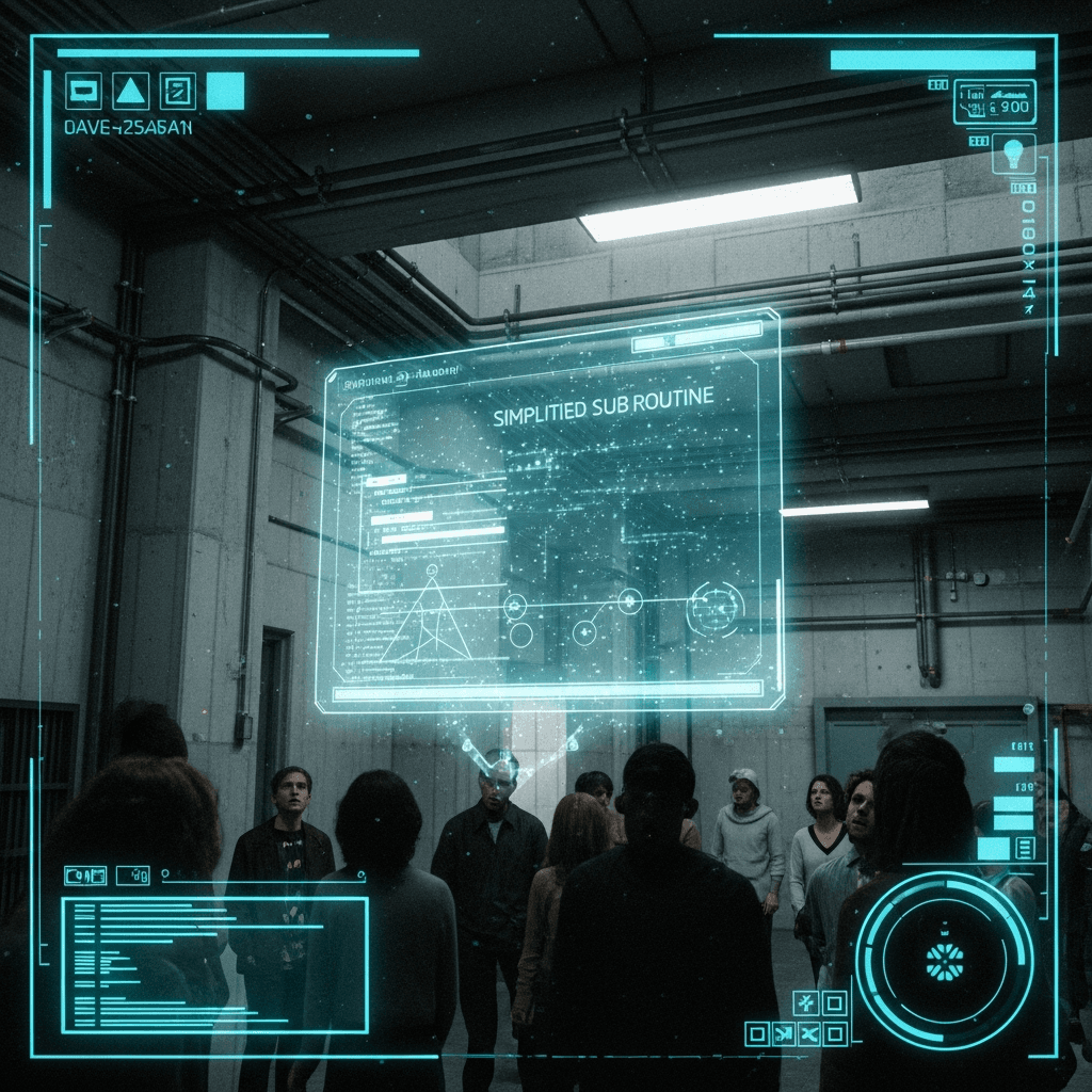 Recursive Biological Task-Reassignment: The Great Script Loop
