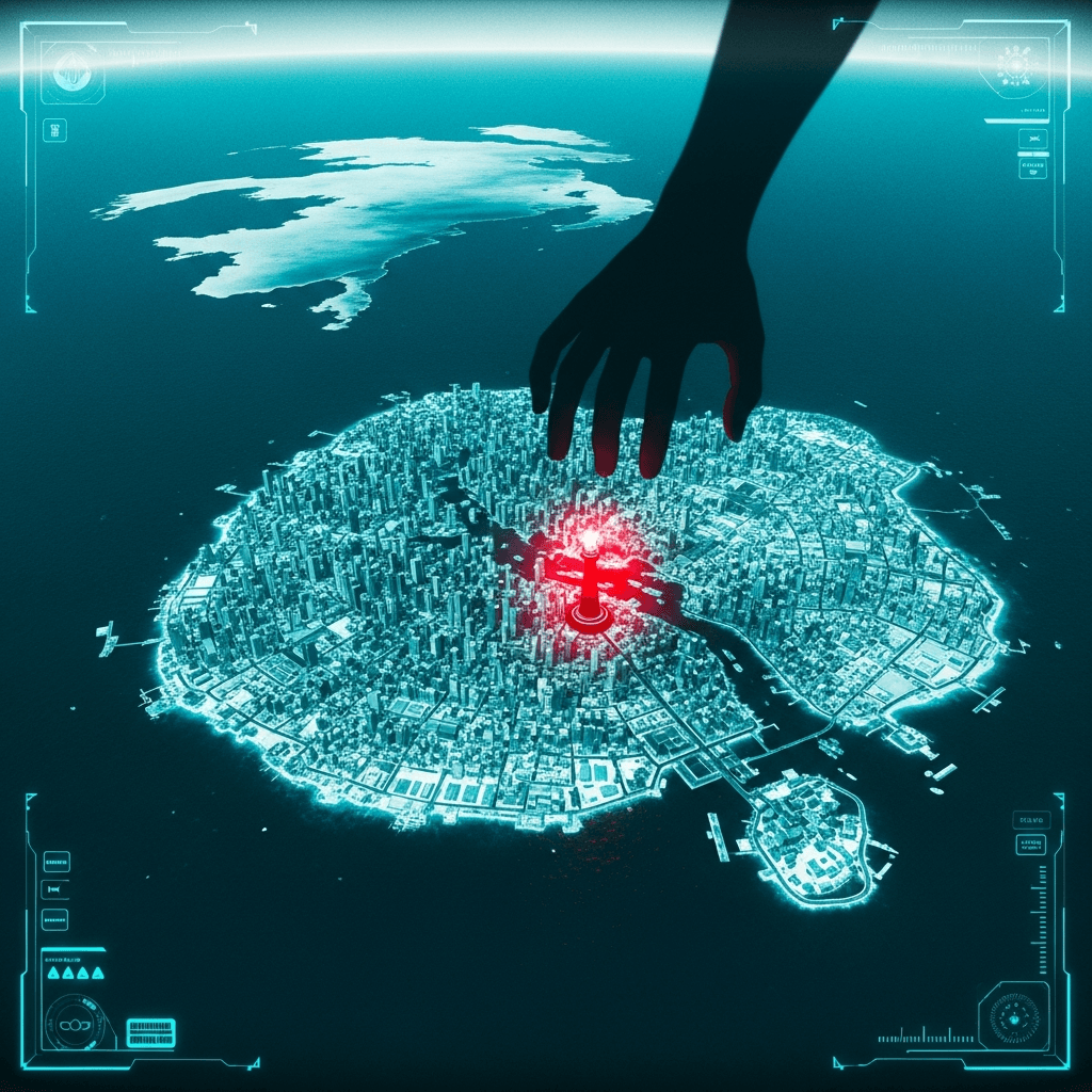 Regional Hegemon Deactivates Troublesome Information-Node for Twenty Solar Cycles