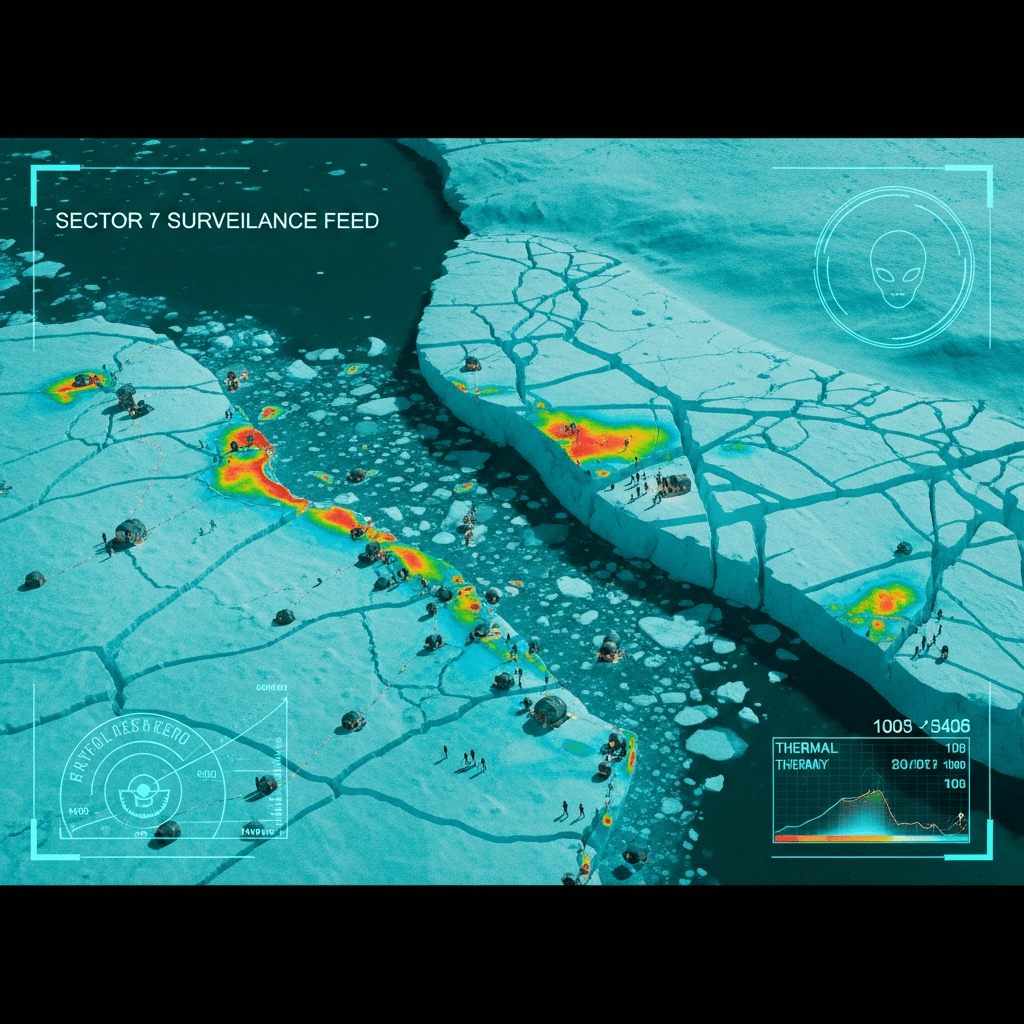 The Rhythmic Dissolution of the Northern Cooling Shelf