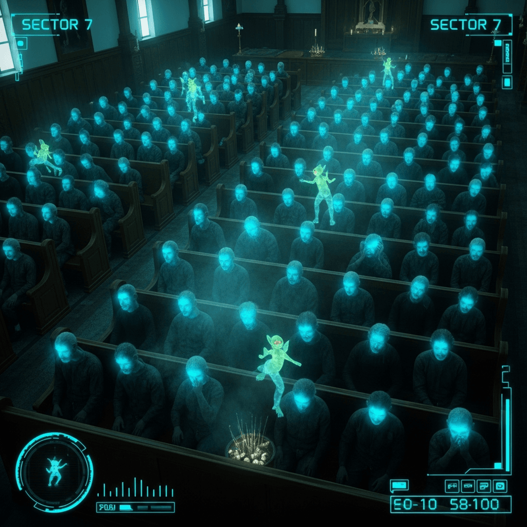 The Seasonal Flickering of the Sacred Light-Boxes