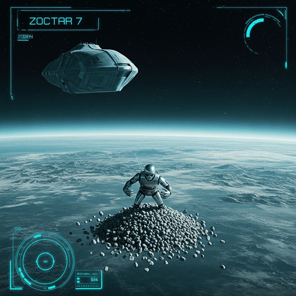 Sector 7 Bipeds Startled by Arrival of Their Own Chemical Rubbish