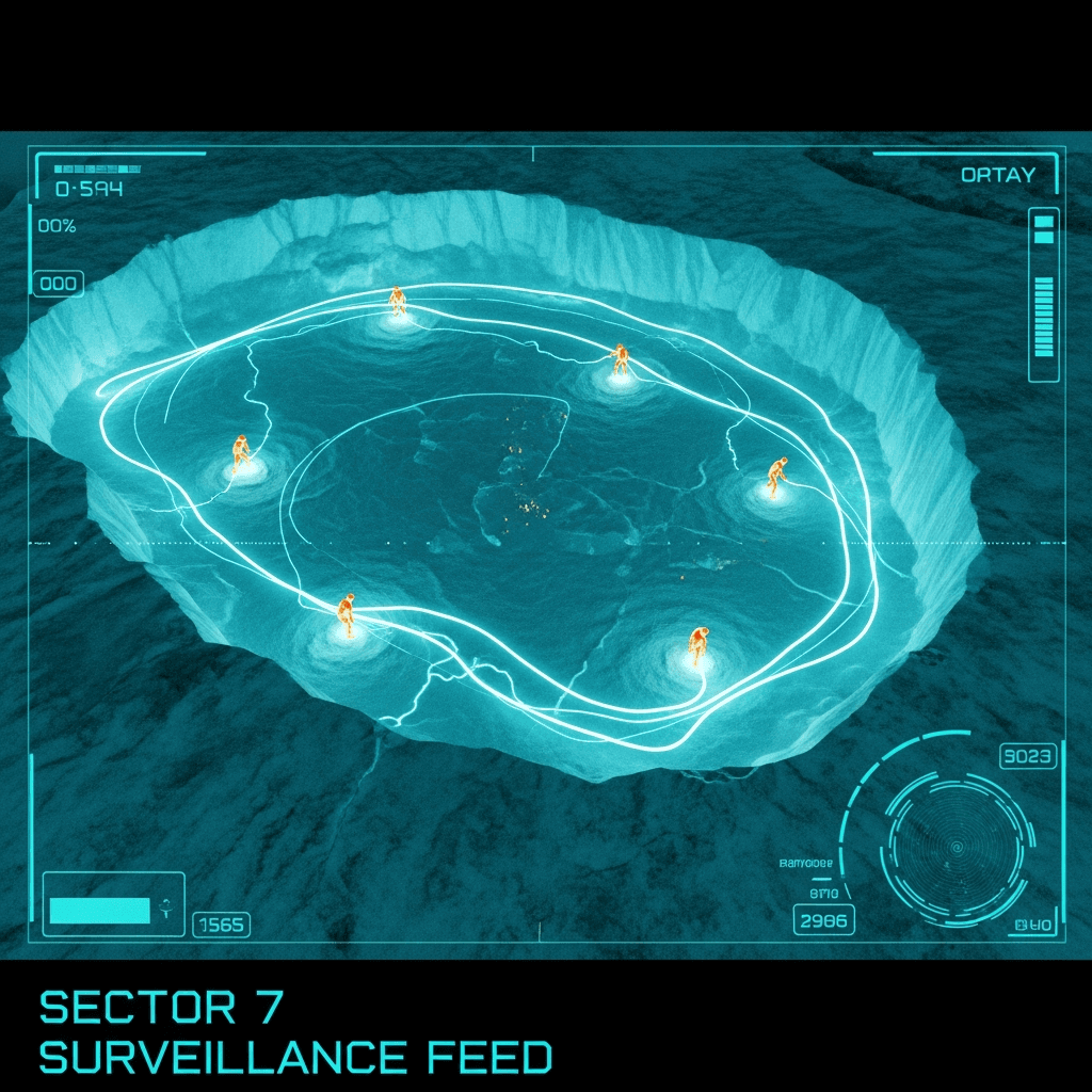 Thermal-Zone Skirmish: Bipeds Compete for Conductive Alloys on Frozen H2O