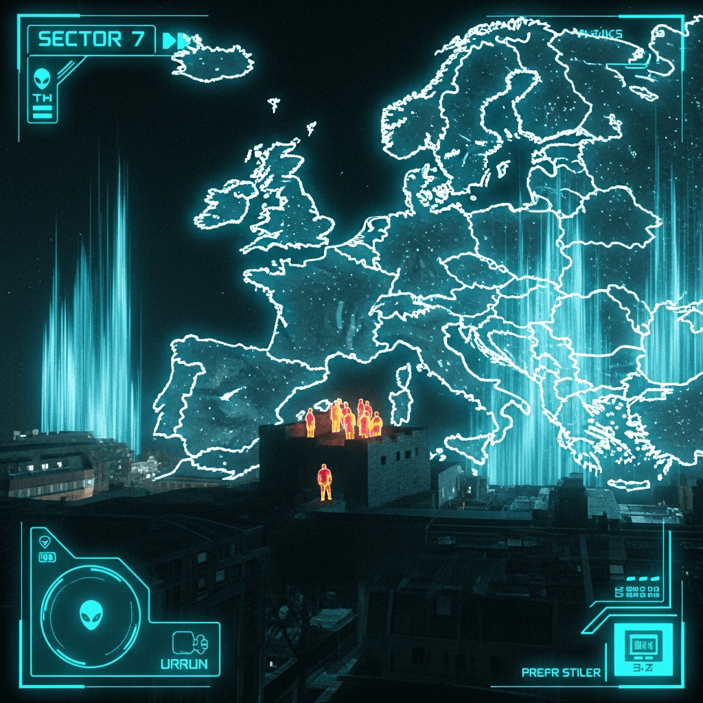 Tribal Overlords Exchange Grunts Over Disputed Dirt Patches in Neutral Alpine Hovel