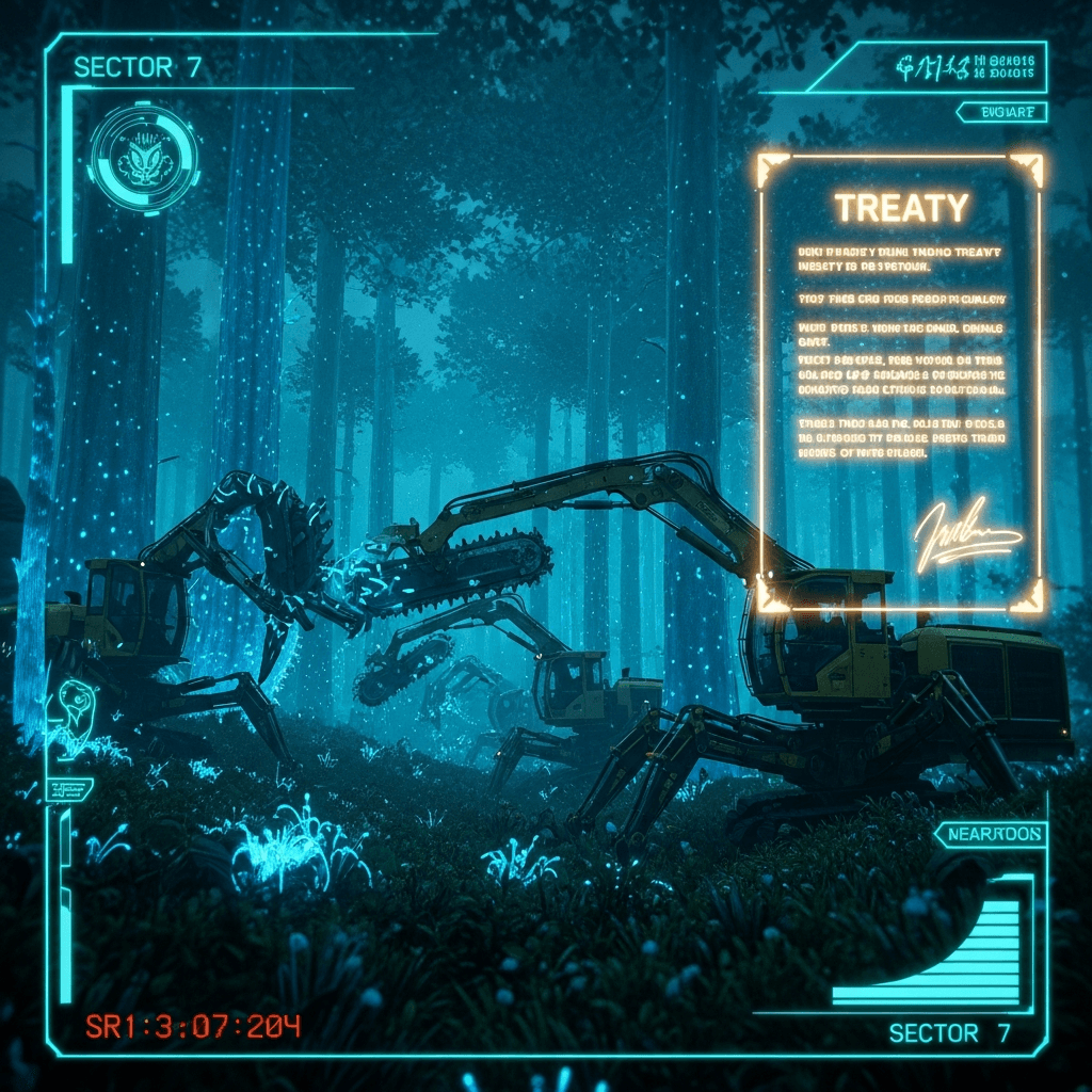 Tribal Pact Prioritizes Shiny Dirt Over Carbon-Based Ecosystems