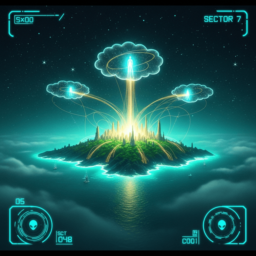 The Verdant Island Nodes Initiate Perpetual Energy Siphoning for the Dream-Weavers